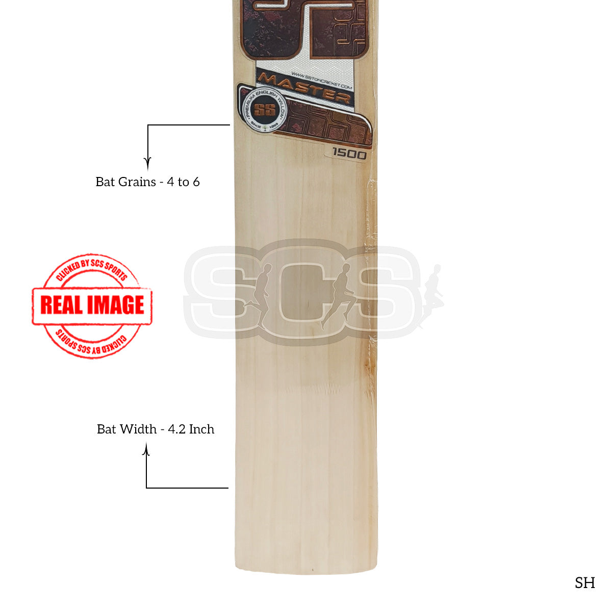 SS Master 1500 English Willow Cricket Bat