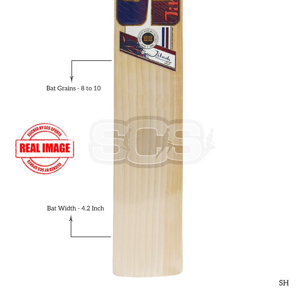 SS Jitesh Sharma English Willow Cricket Bat