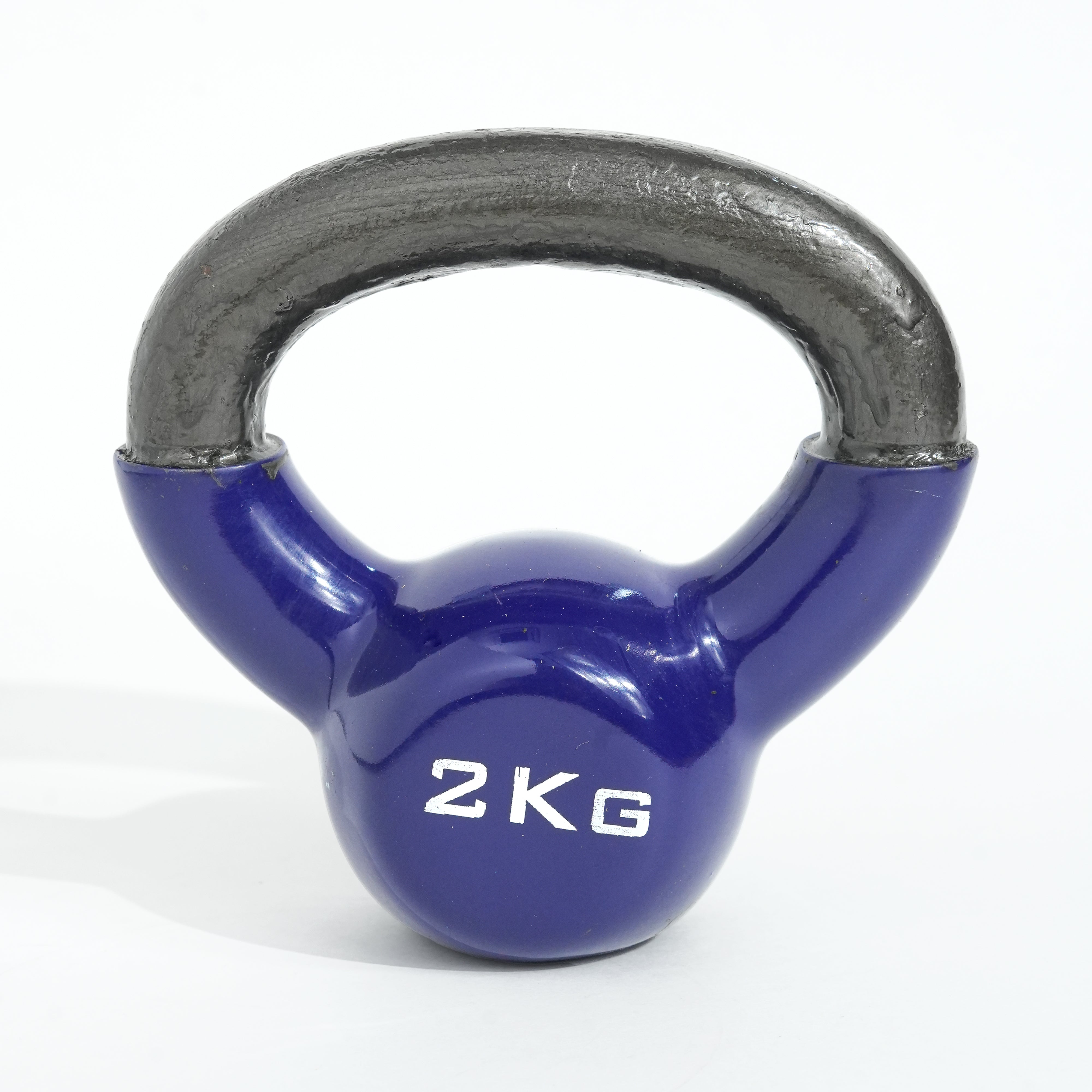 Puls8 Free Weight Vinyl Kettlebell (Single)