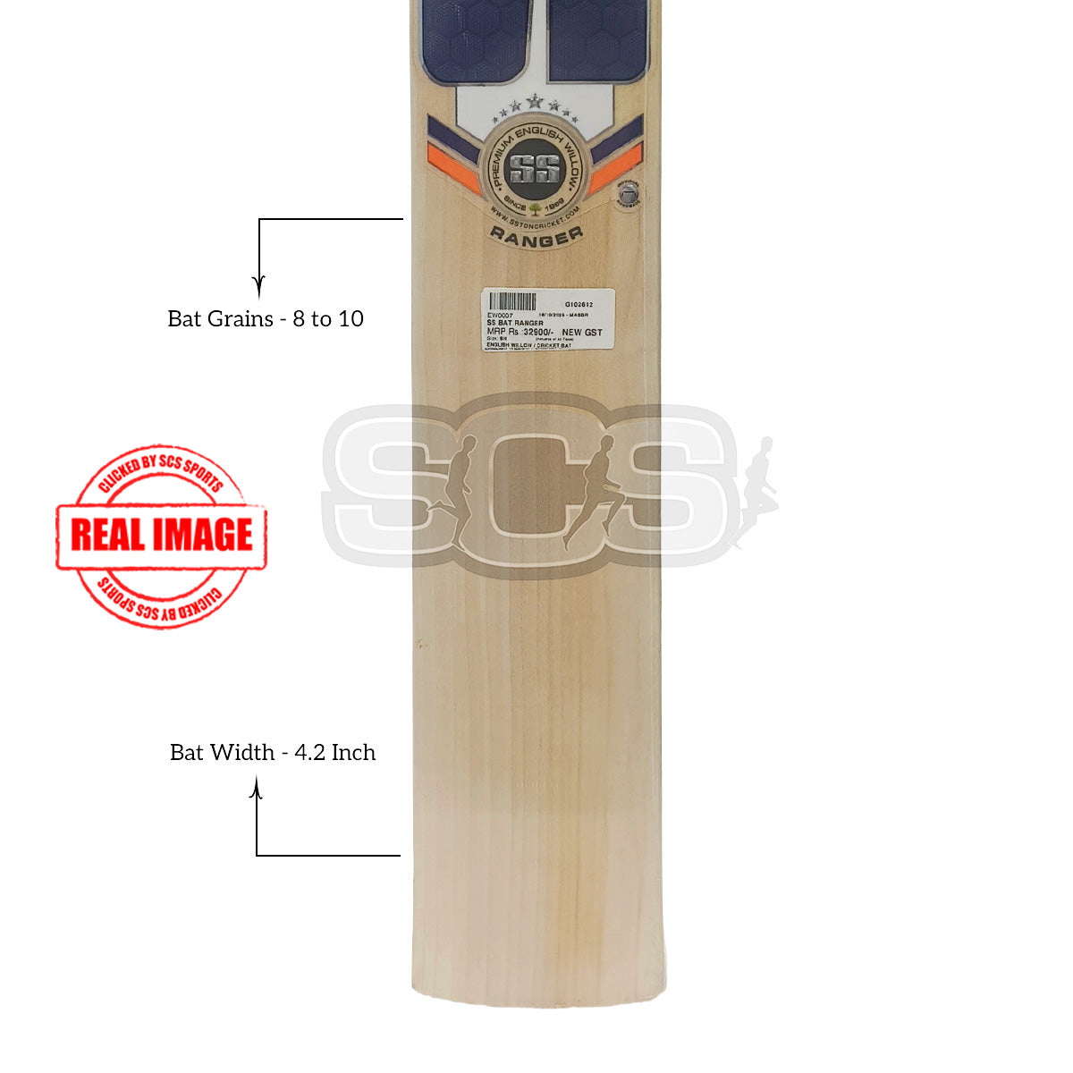 SS Ranger English Willow Cricket Bat