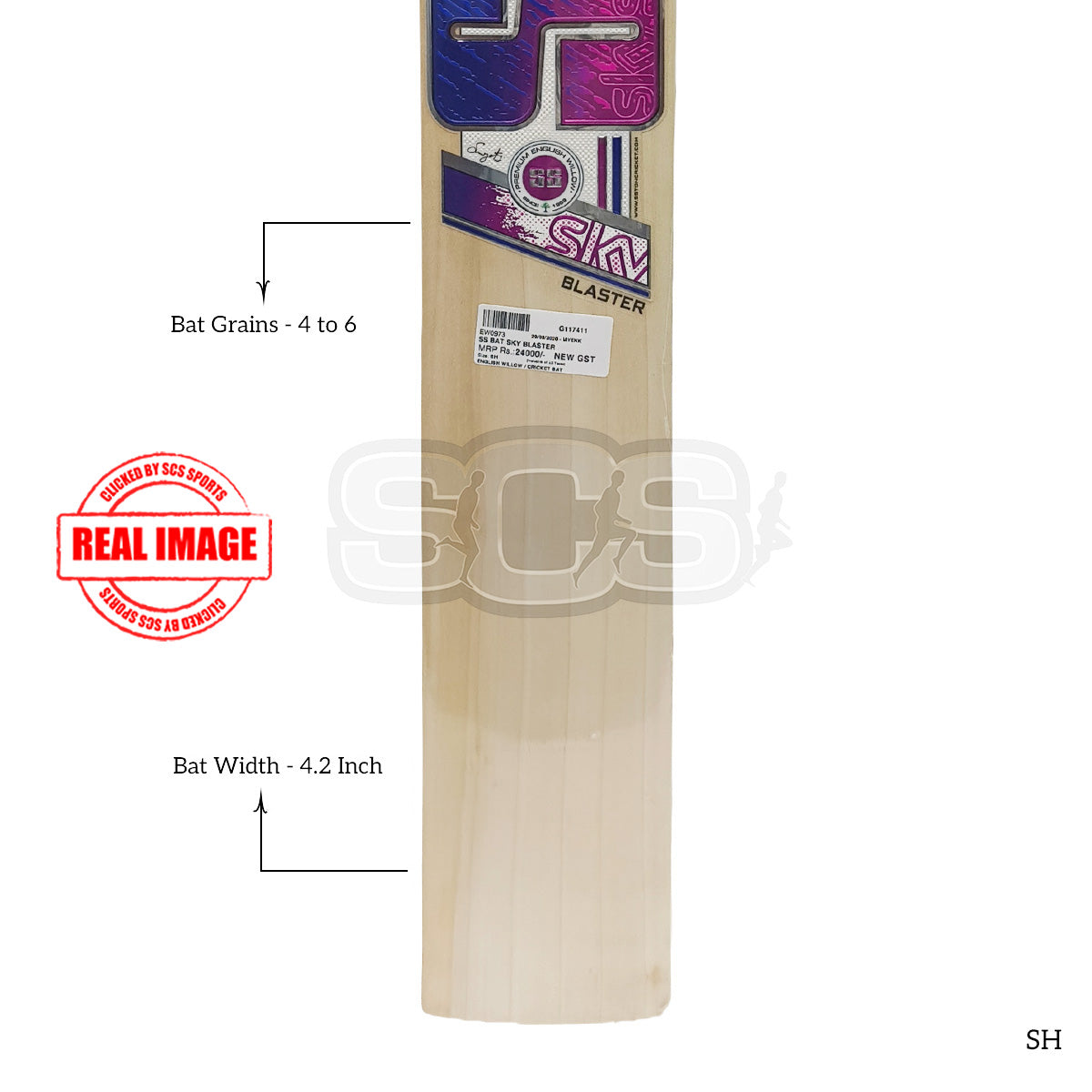 SS Sky Blaster English Willow Cricket Bat