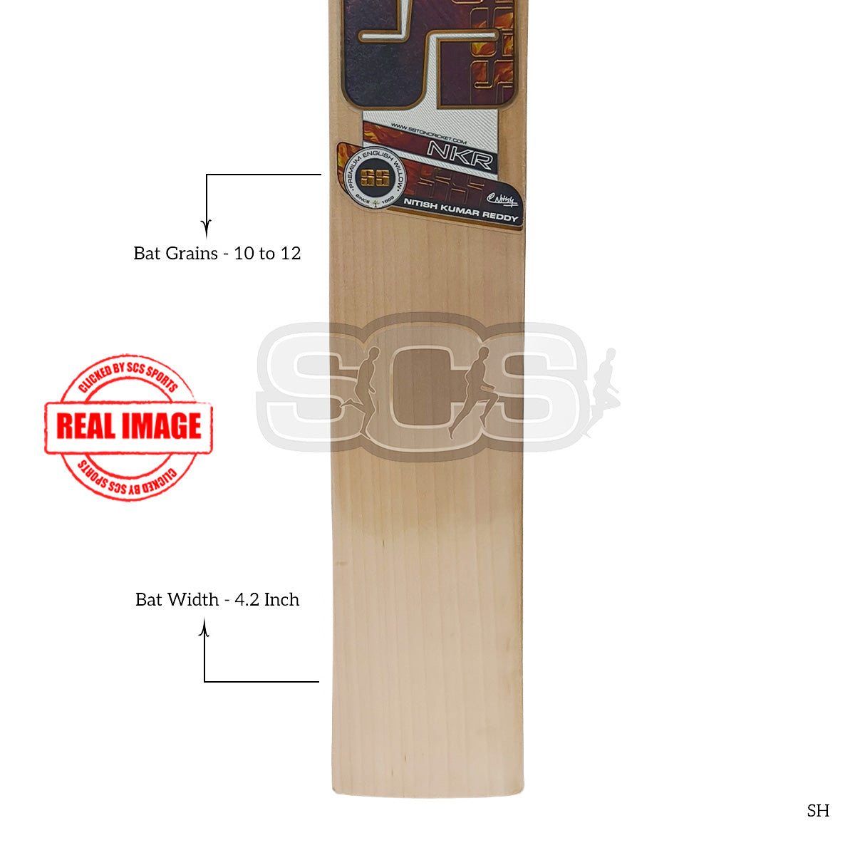 SS Nitish Reddy English Willow Cricket Bat
