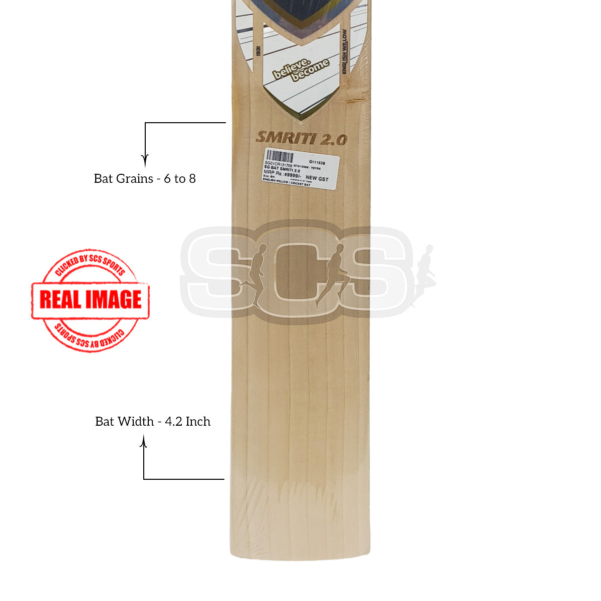 SG Smriti 2.0 English Willow Cricket Bat