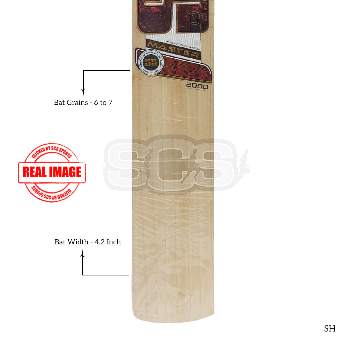 SS Master 2000 English Willow Cricket Bat