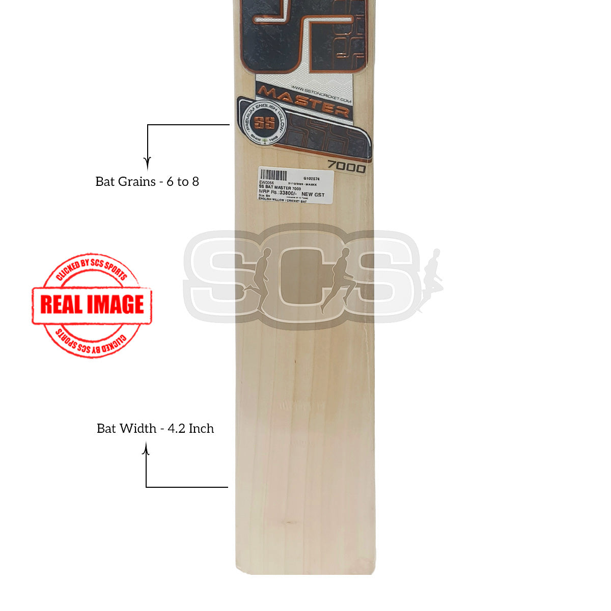 SS Master 7000 English Willow Cricket Bat