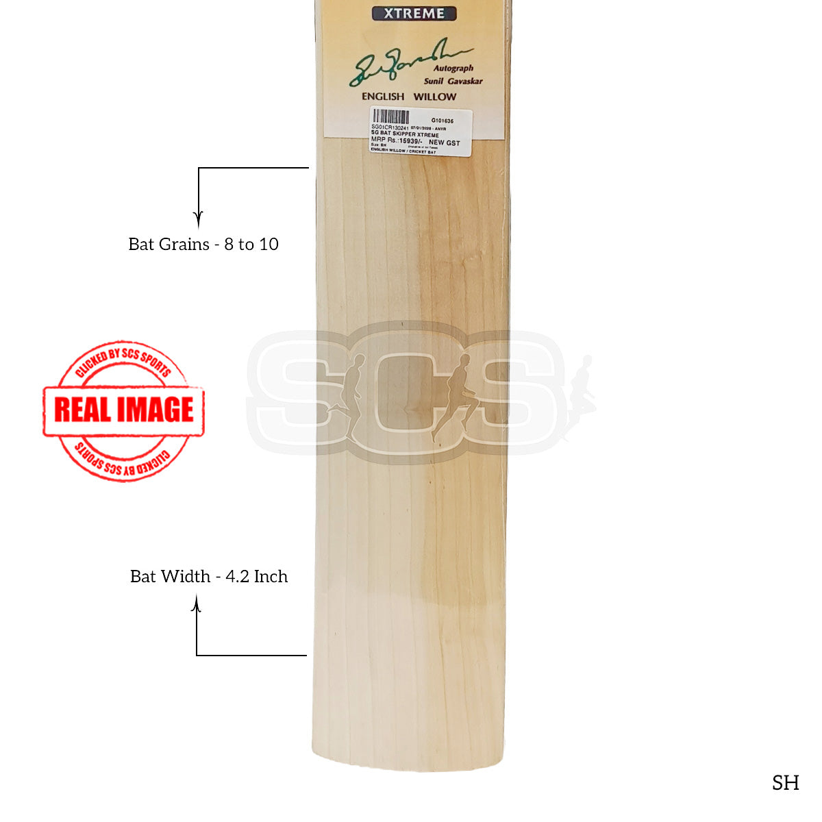 SG Skipper Xtreme English Willow Cricket Bat