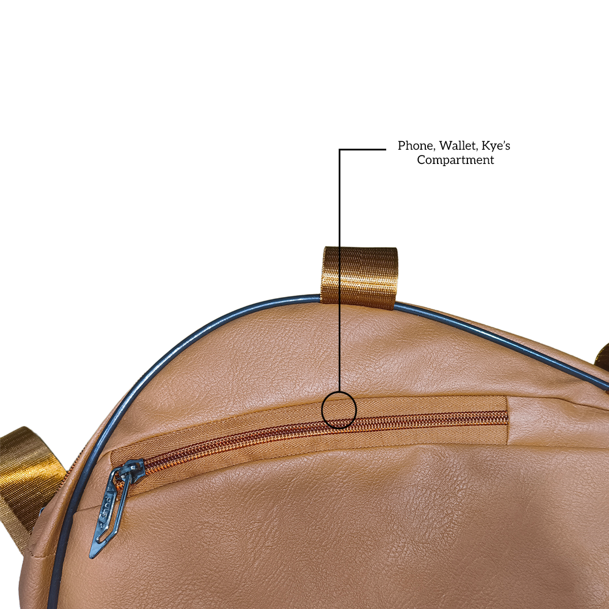 SCS PU Leather Dual Compartment Padel Bag
