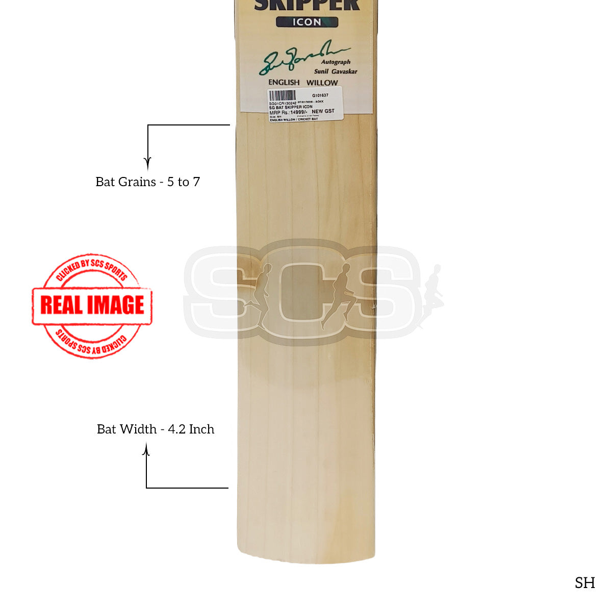SG Skipper Icon English Willow Cricket Bat