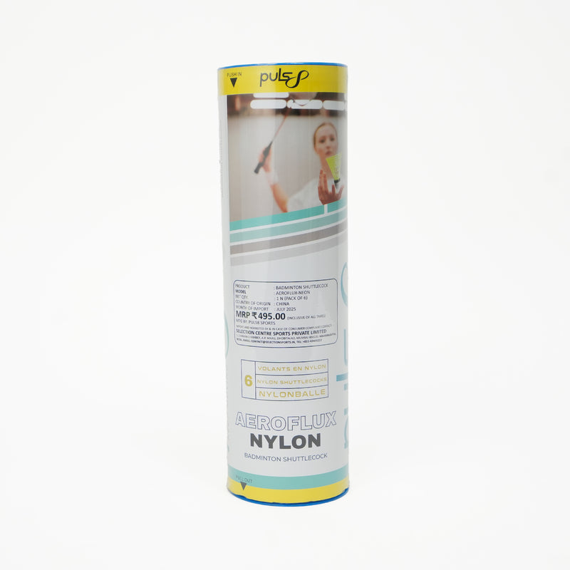 Load image into Gallery viewer, Puls8 Aeroflux Nylon Badminton Shuttlecock
