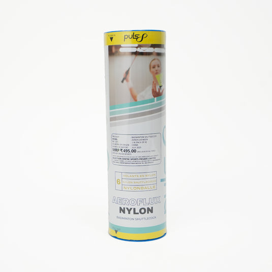 Puls8 Aeroflux Nylon Badminton Shuttlecock
