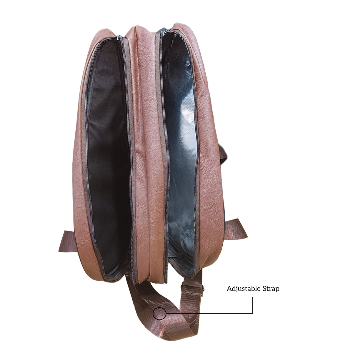 SCS PU Leather Dual Compartment Padel Bag