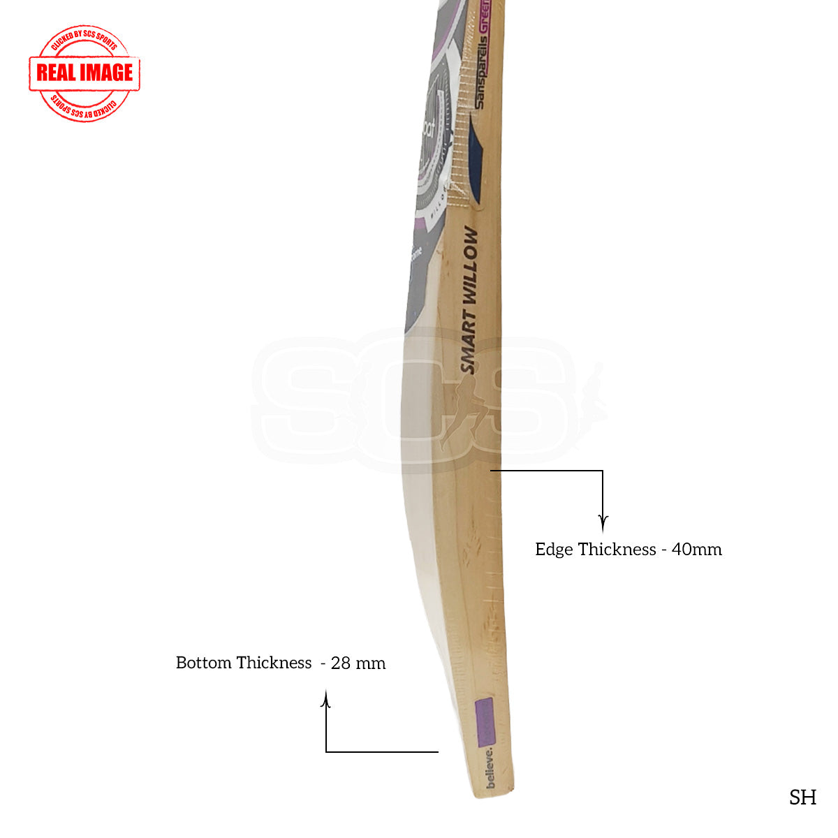 Buy SG Smart Willow (With Sensor) English Willow Cricket Bat Online ...