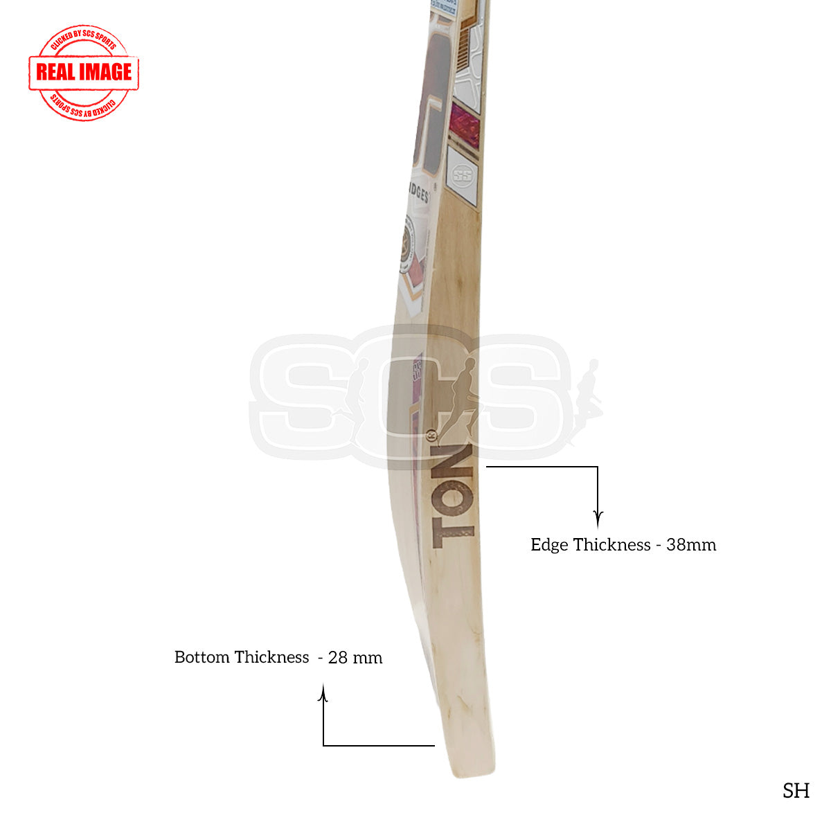 SS Orange English Willow Cricket Bat