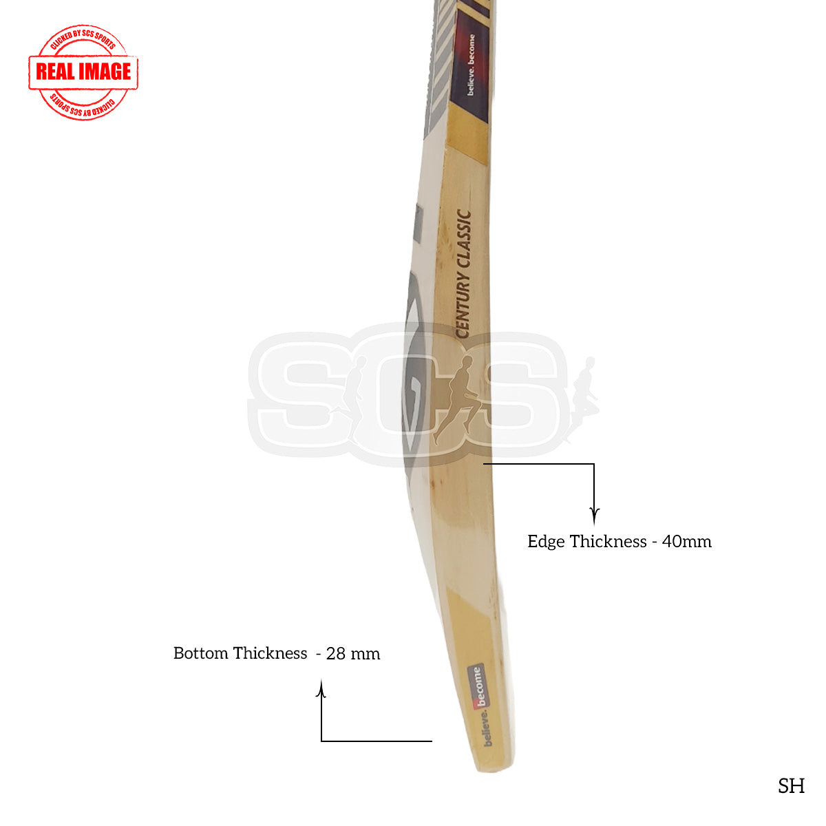SG Century Classic English Willow Cricket Bat