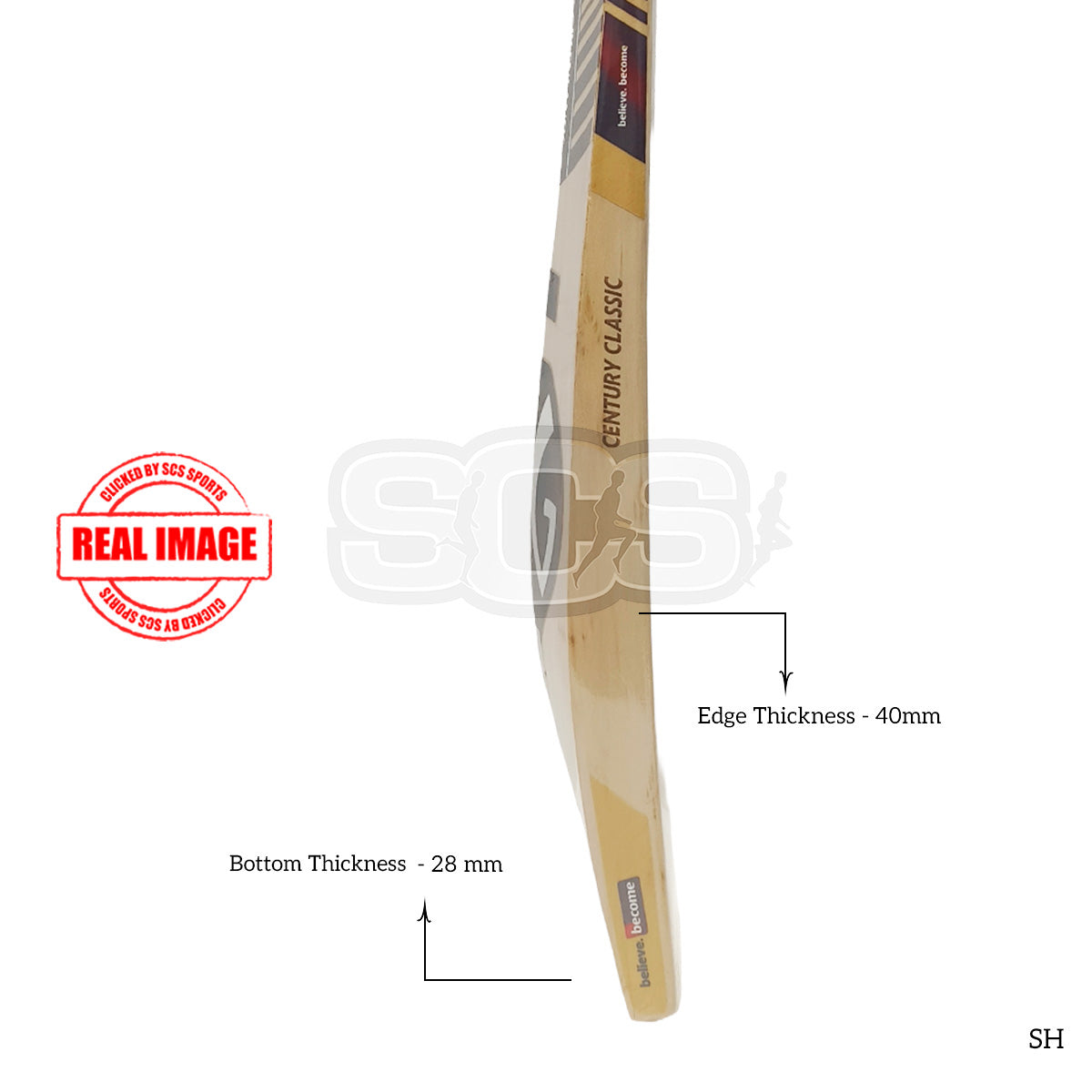 SG Century Classic English Willow Cricket Bat