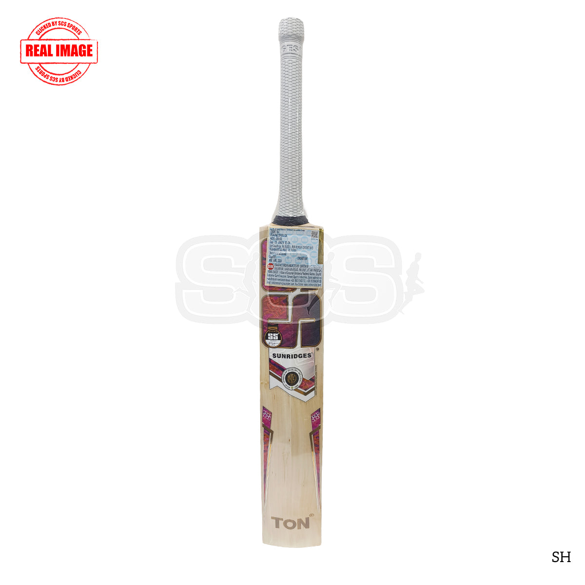 SS Orange English Willow Cricket Bat