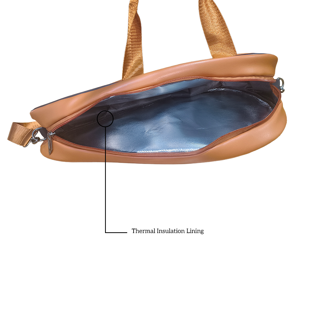 SCS PU Leather Single Compartment Padel Bag