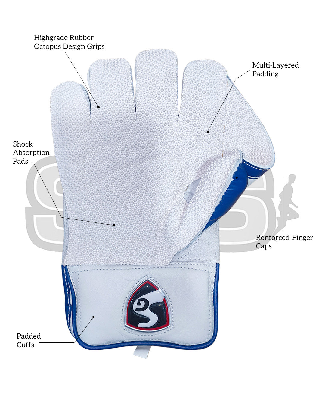 SG KLR 1 Cricket Keeping Gloves