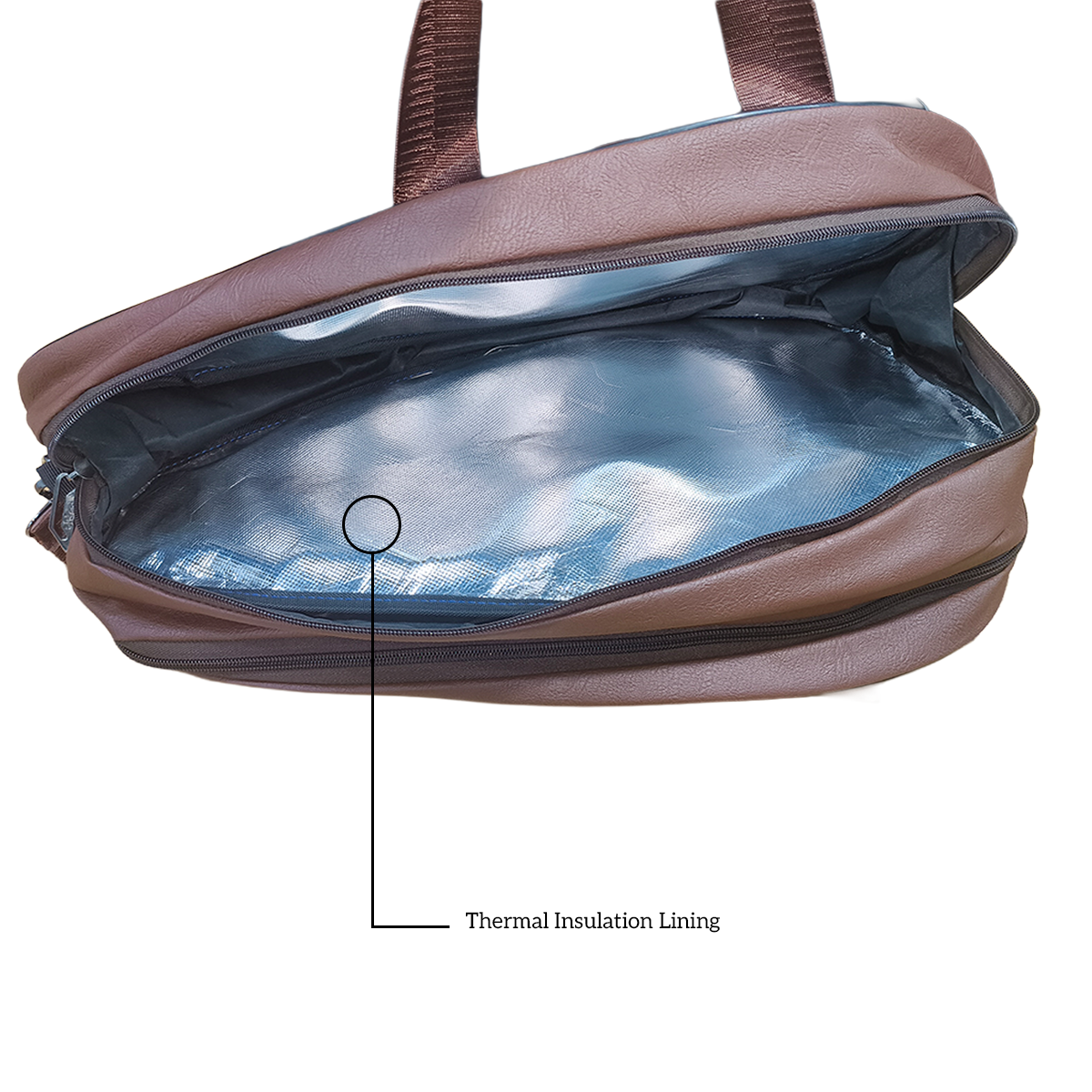 SCS PU Leather Dual Compartment Padel Bag