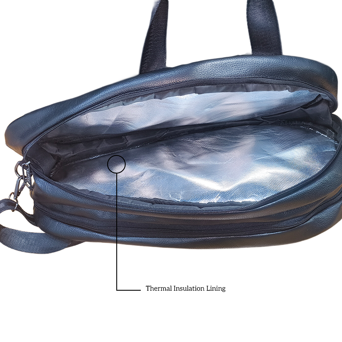 SCS PU Leather Dual Compartment Padel Bag