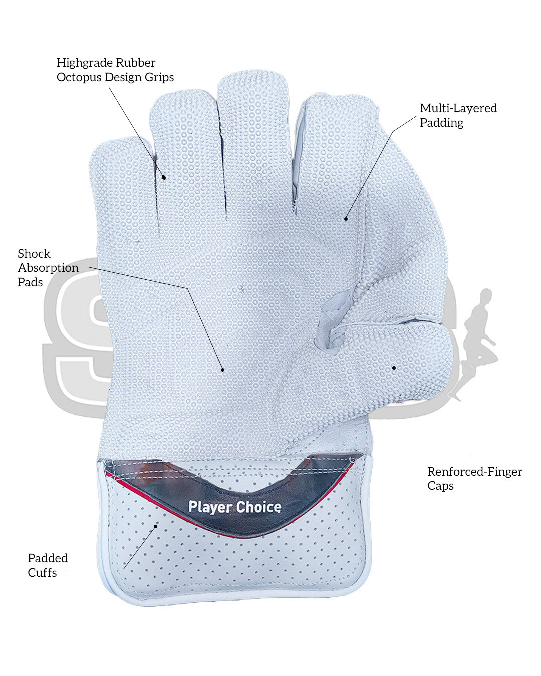 SS Players Choice Cricket Keeping Gloves