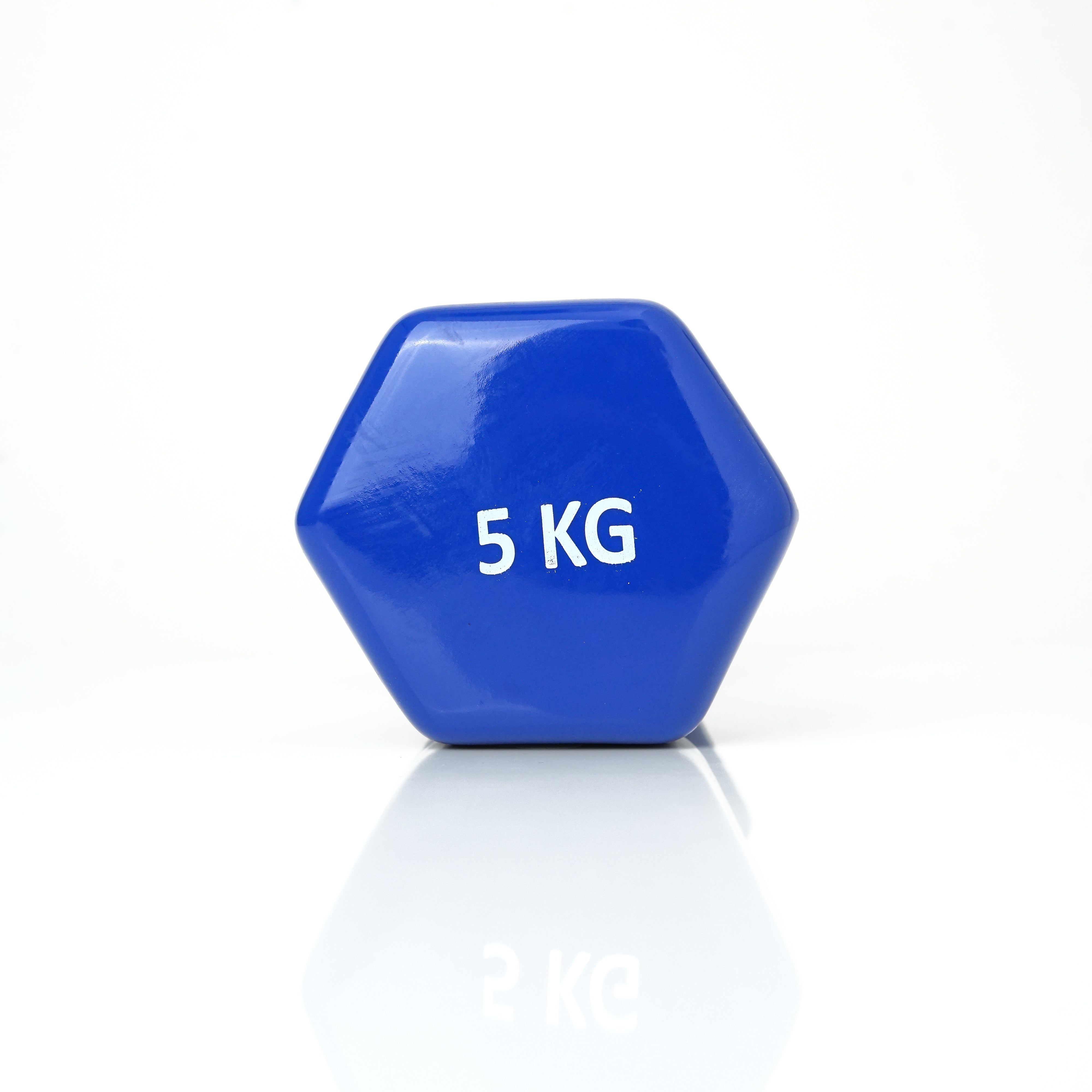 Puls8 Vinyl Hex Dumbbell (Single Dumbbell)