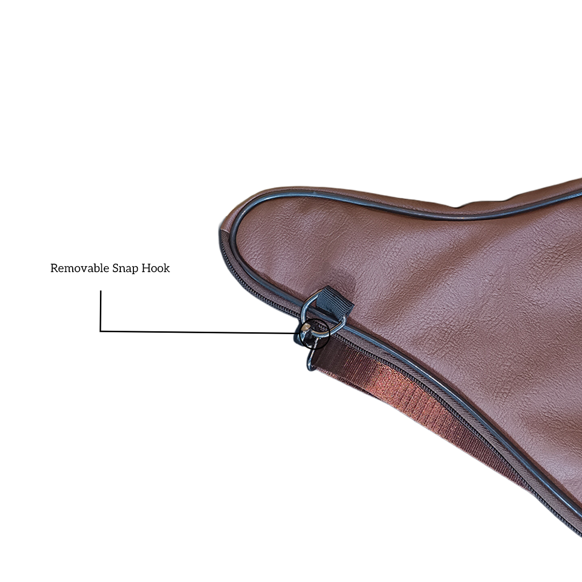 SCS Luxe PU Leather Pickleball Cover Bag