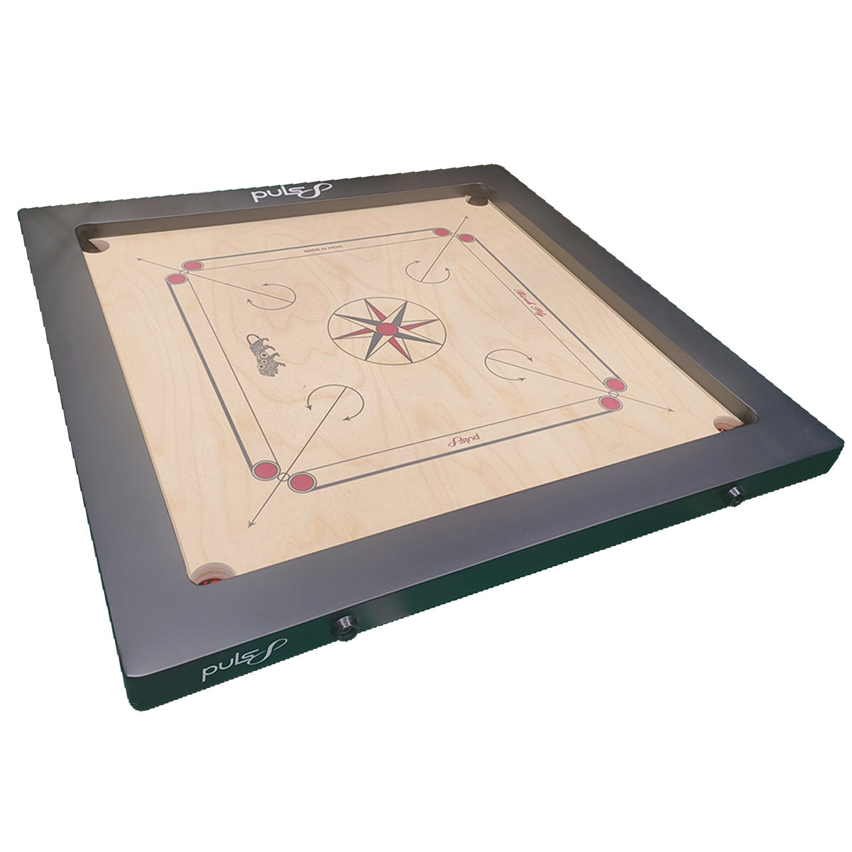 Puls8 HI-Speed English Ply Carrom Board