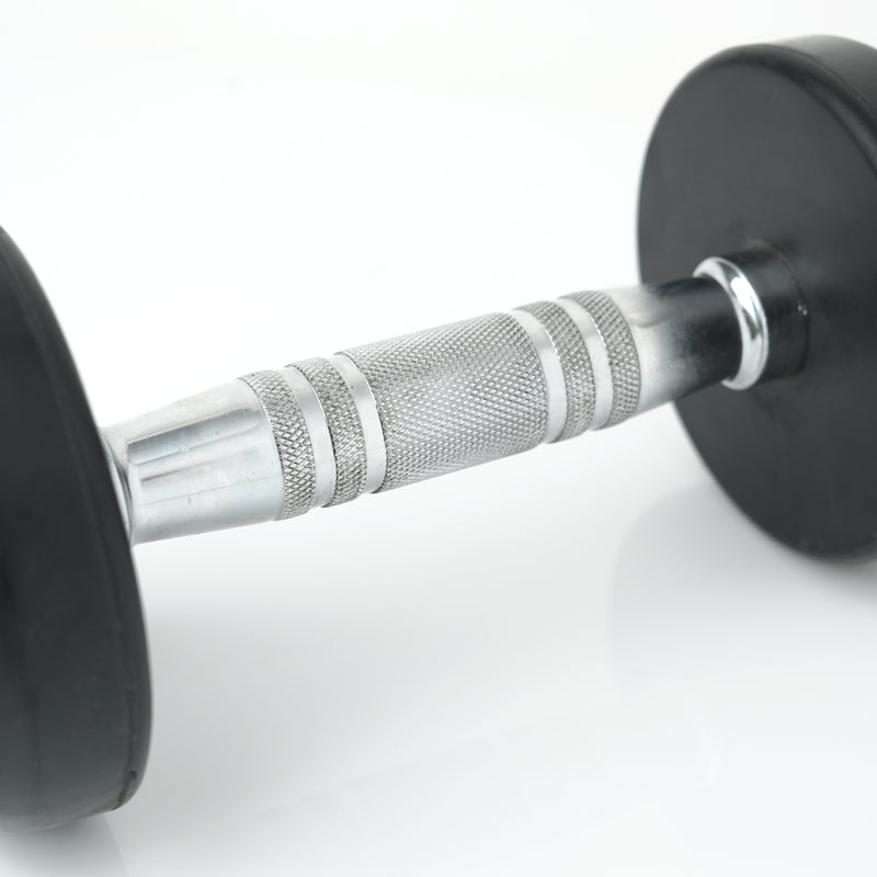 Load image into Gallery viewer, Puls8 Round Rubber Coated Dumbbell (Single)
