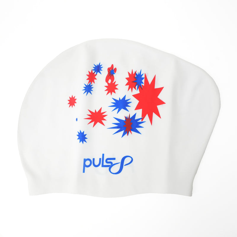 Load image into Gallery viewer, Puls8 Sealux Stretch Swimming Cap
