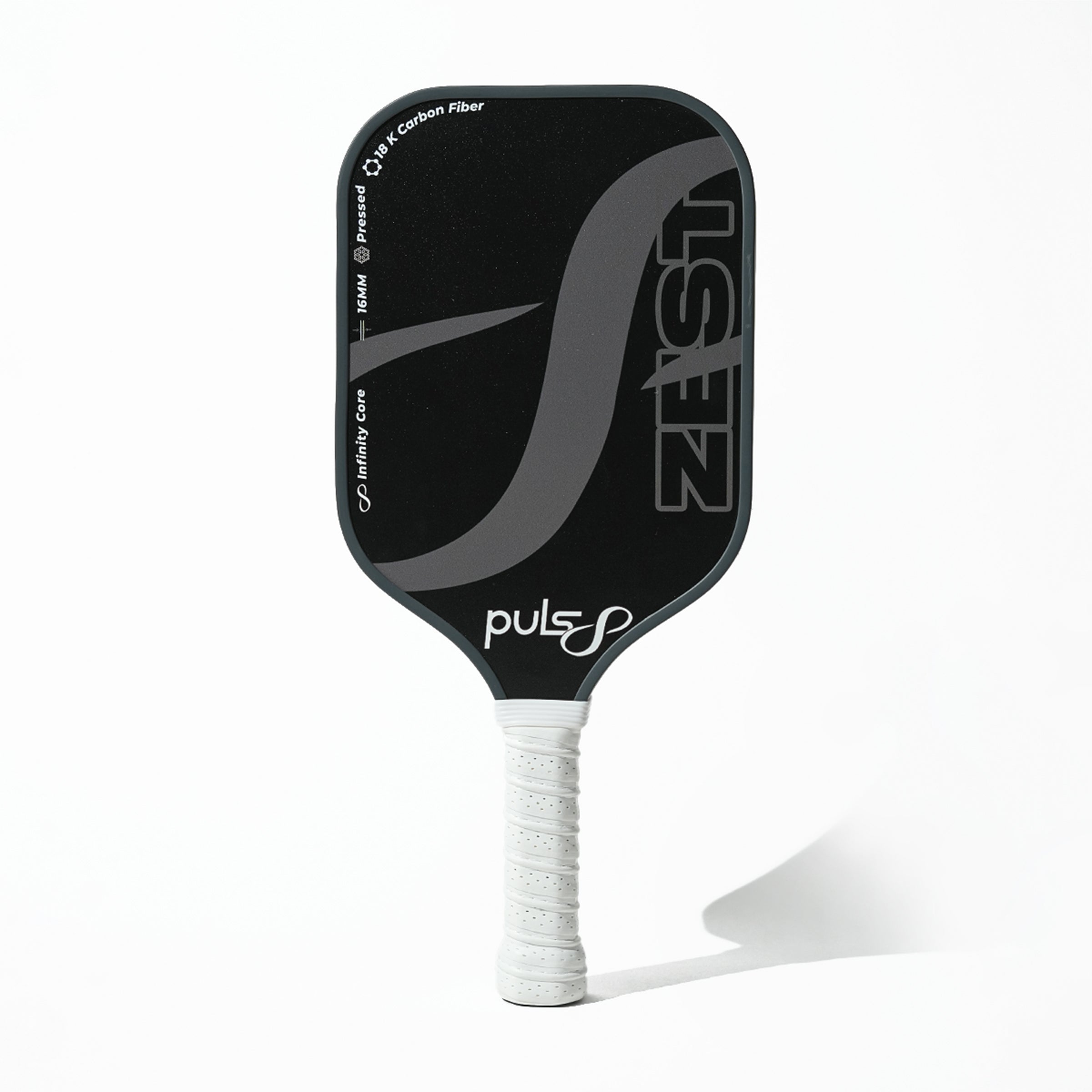 Puls8 Zest 18K Carbon Pickleball Paddle (2 Paddles + 3 Balls)