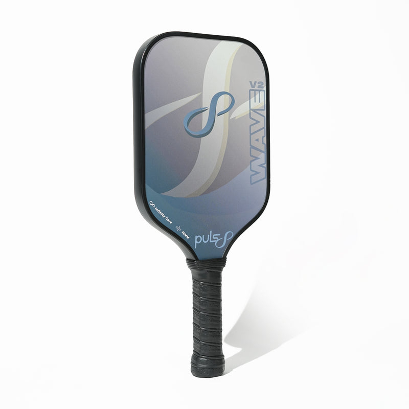 Load image into Gallery viewer, Puls8 Wave V2 Burnt Charcoal Pickleball Paddle Set (2 Paddles + 3 Balls + Net)
