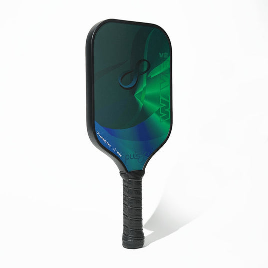 Puls8 Wave V2 Pickleball Paddle Set (2 Paddles + 4 Balls + 1 Bag)