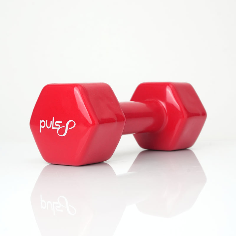 Load image into Gallery viewer, Puls8 Vinyl Hex Dumbbell (Single Dumbbell)
