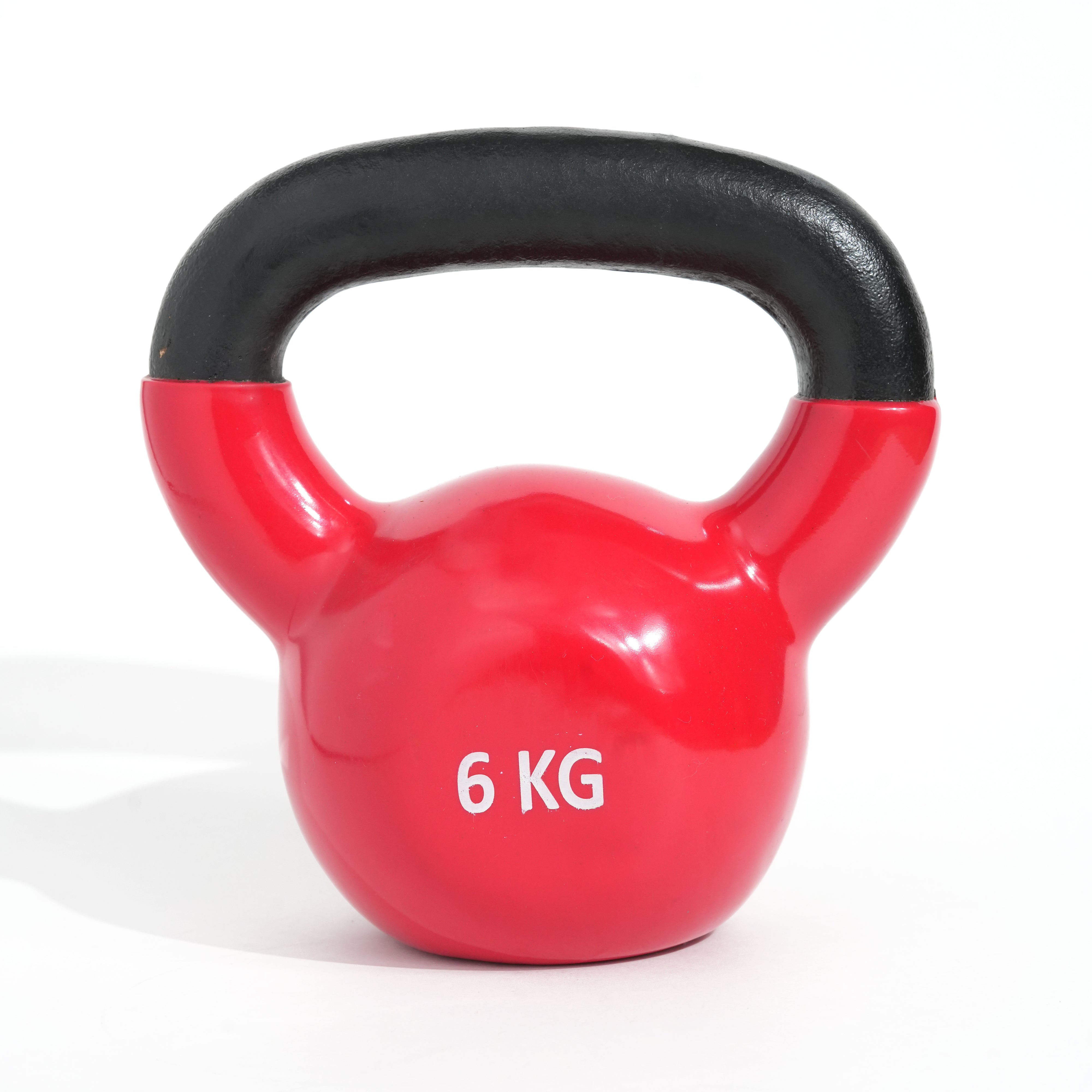 Puls8 Free Weight Vinyl Kettlebell (Single)
