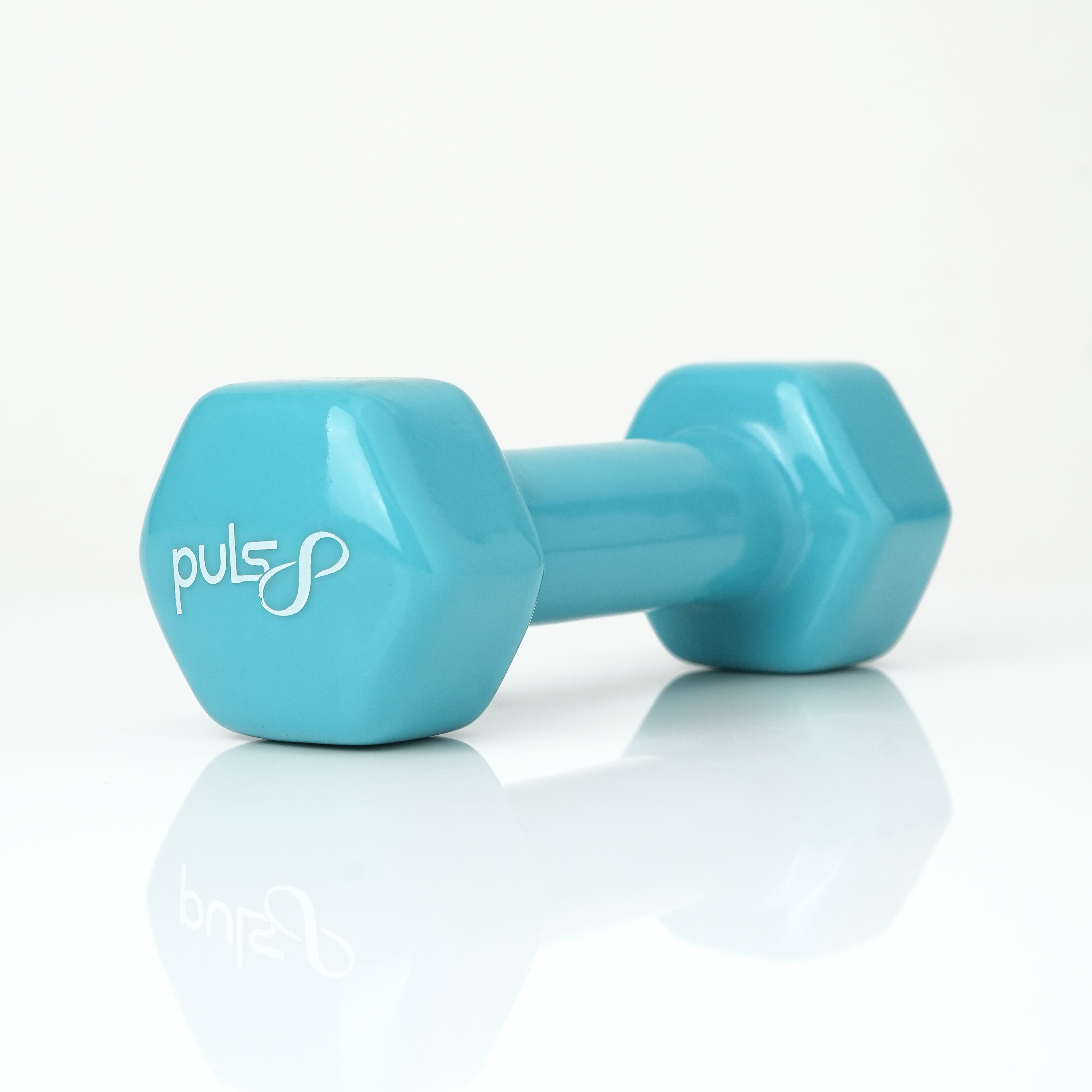 Puls8 Vinyl Hex Dumbbell (Single Dumbbell)