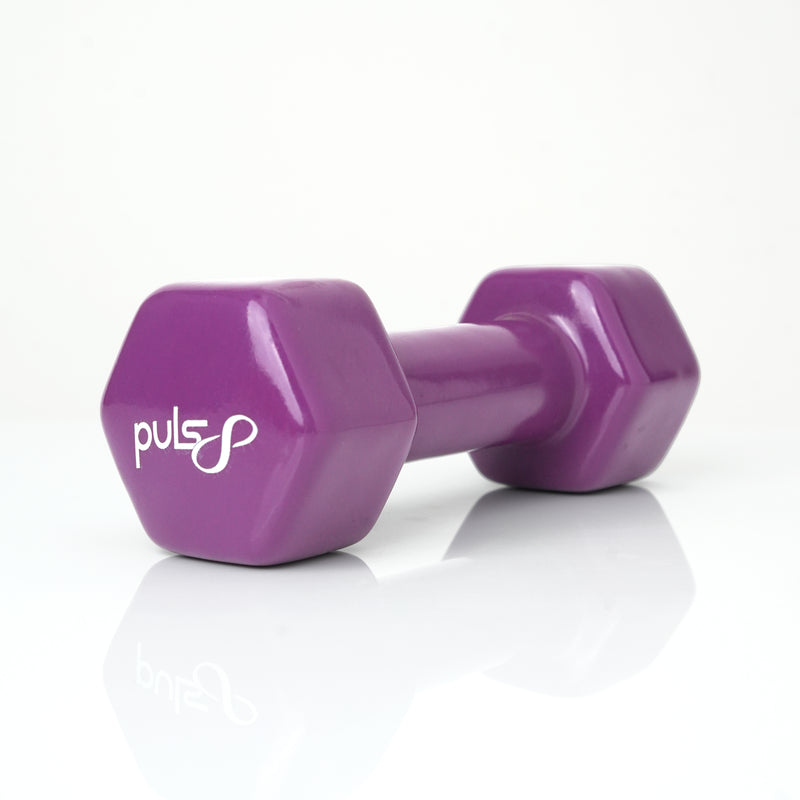 Load image into Gallery viewer, Puls8 Vinyl Hex Dumbbell (Single Dumbbell)
