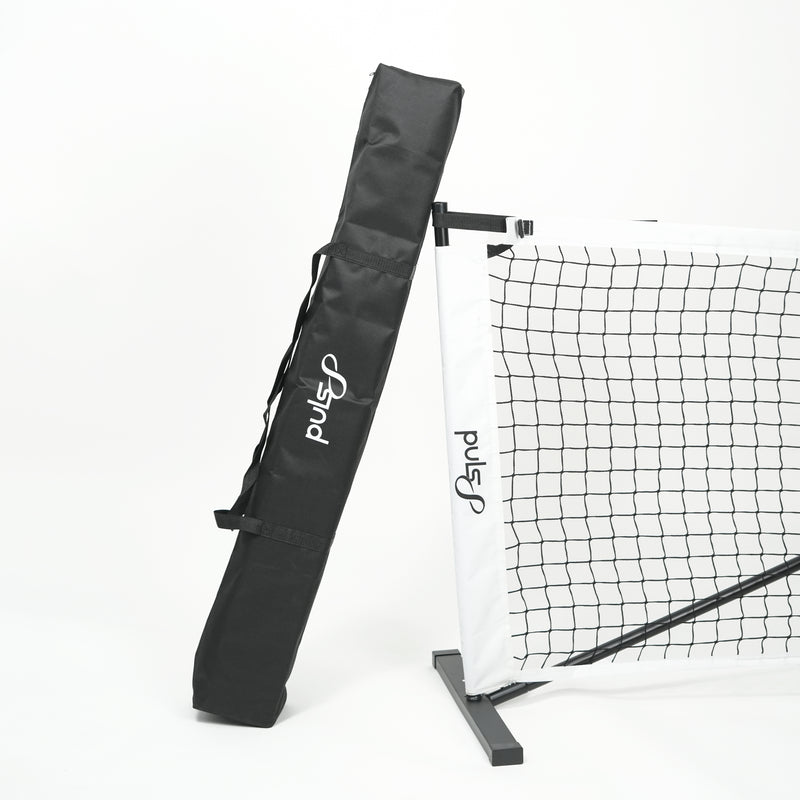 Load image into Gallery viewer, Puls8 Tournament Pickleball Net With Pole &amp; Bag
