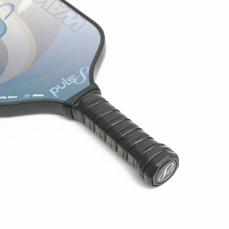 Load image into Gallery viewer, Puls8 Wave V2 Burnt Charcoal Pickleball Paddle Set (2 Paddles + 3 Balls + Net)
