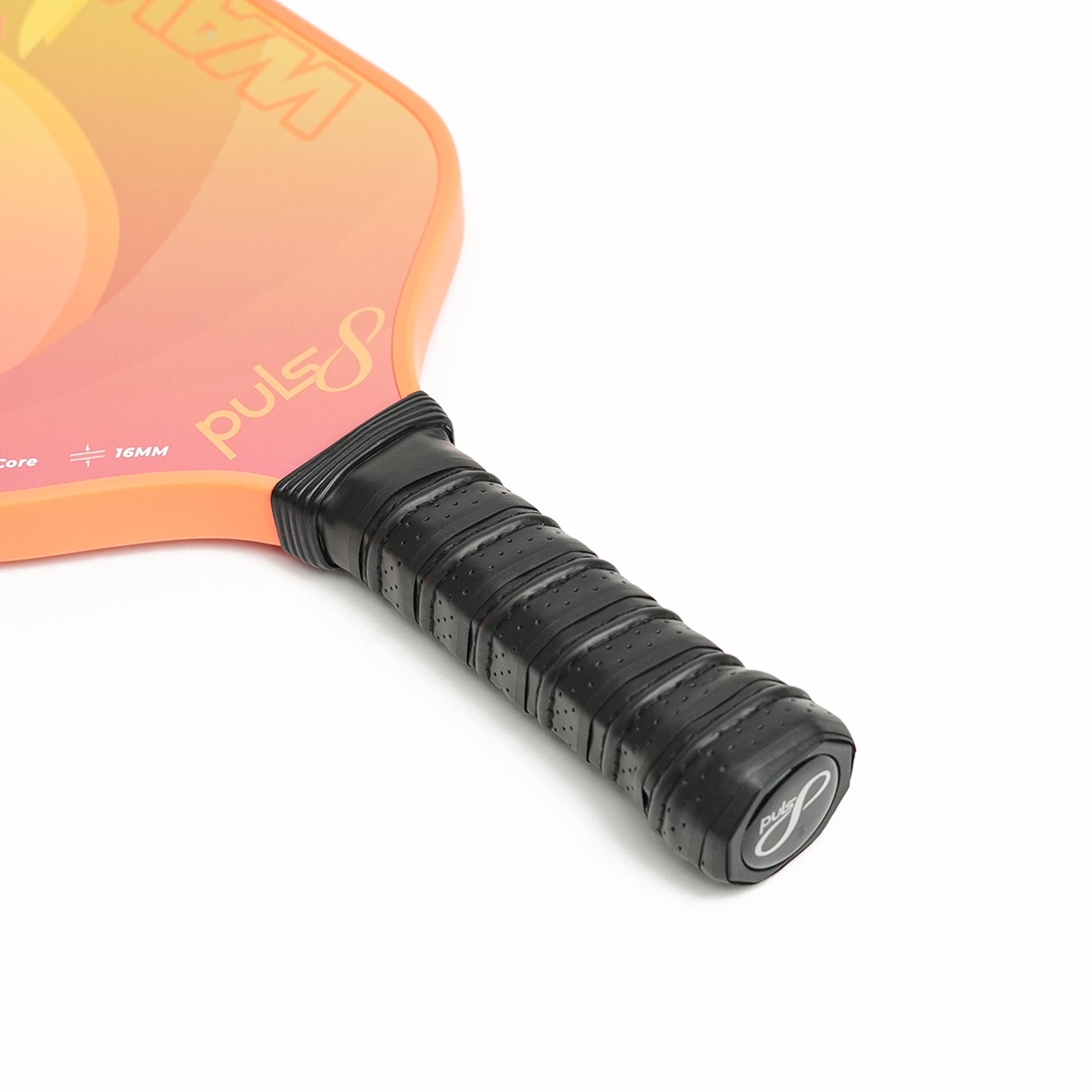 Puls8 Wave V2 Volcano Flame Pickleball Paddle Set (2 Paddles + 3 Balls)