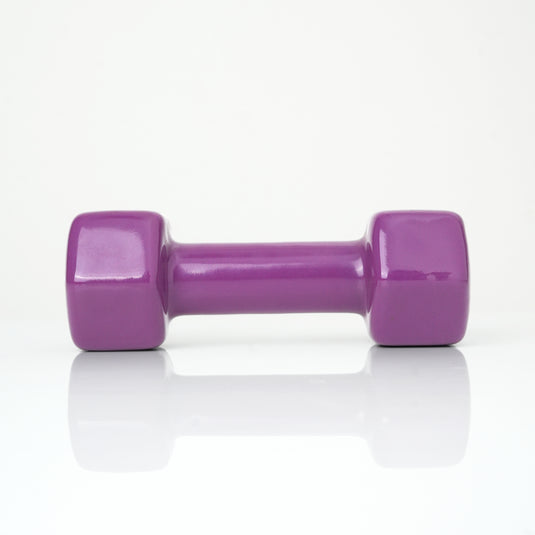 Puls8 Vinyl Hex Dumbbell (Single Dumbbell)