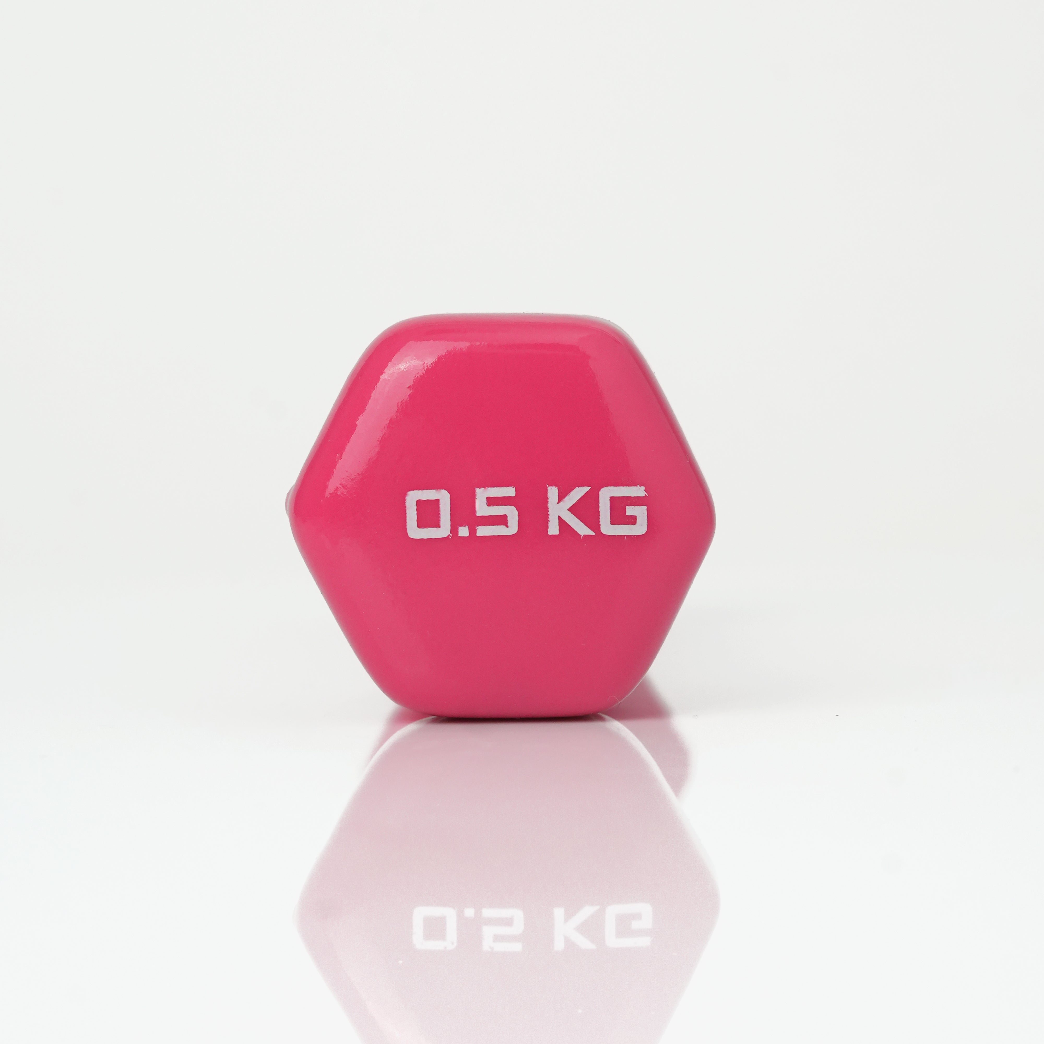 Puls8 Vinyl Hex Dumbbell (Single Dumbbell)