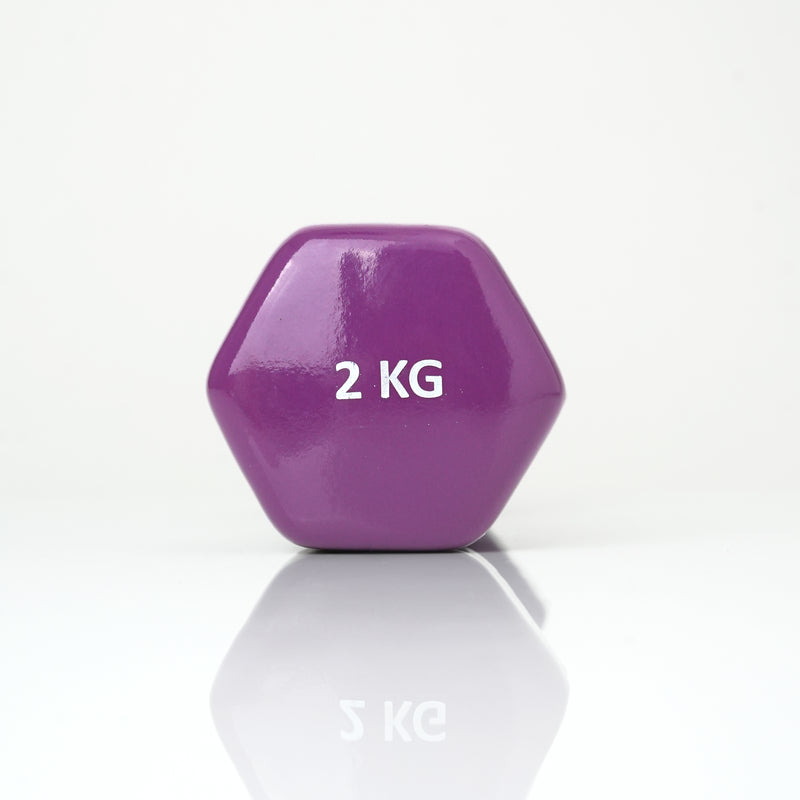 Load image into Gallery viewer, Puls8 Vinyl Hex Dumbbell (Single Dumbbell)
