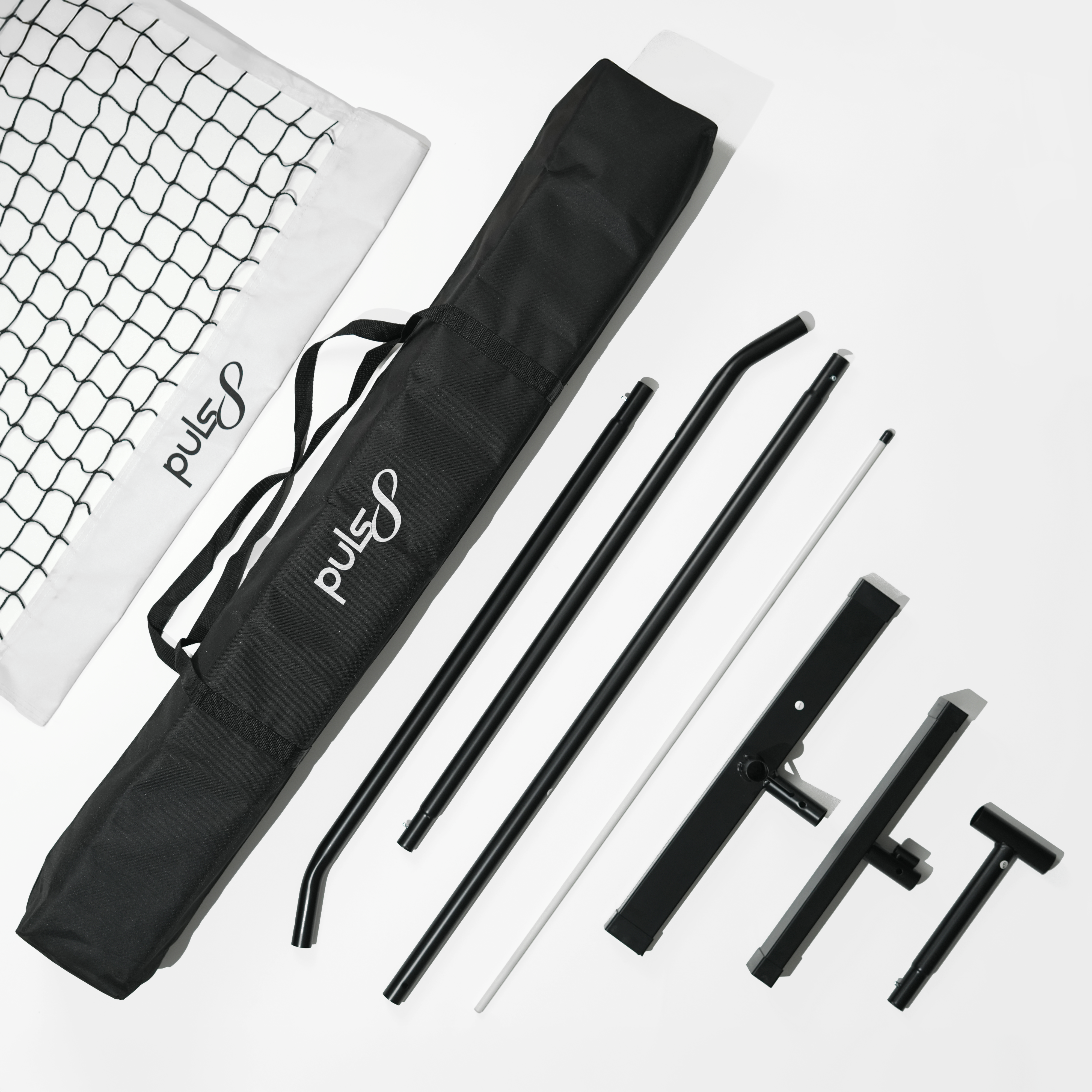 Puls8 Tournament Pickleball Net With Pole & Bag