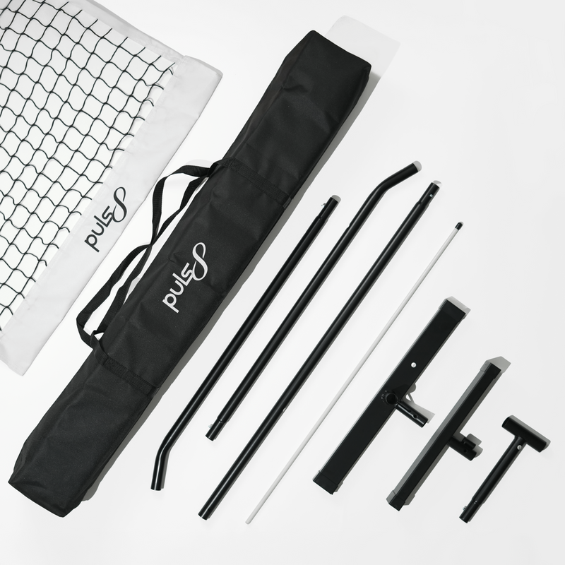 Load image into Gallery viewer, Puls8 Tournament Pickleball Net With Pole &amp; Bag
