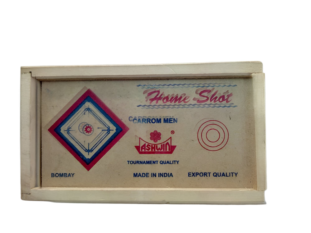 Ashwin Home Shot Crrom Coin White Background Black , Pink and White Coin