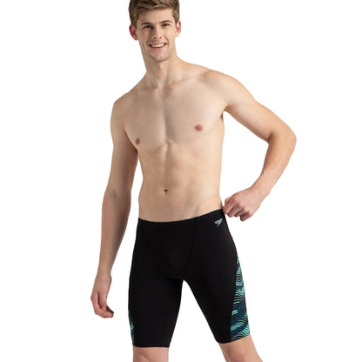 Speedo Am Hightide Boom V-Cut Jammer Swimming Costume(Male)