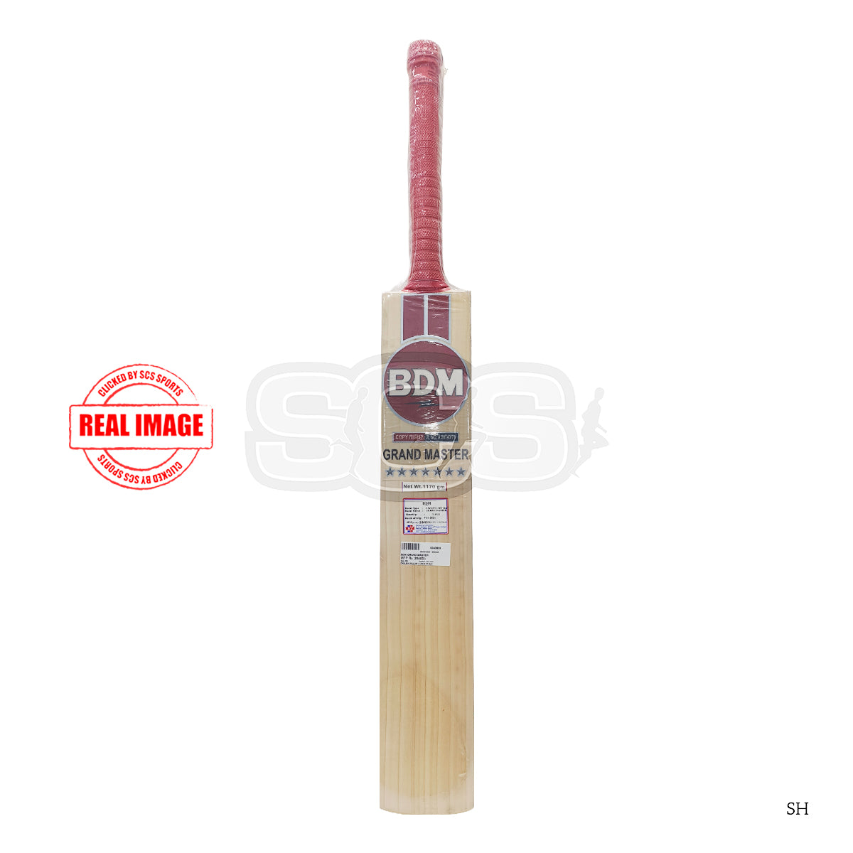 BDM Grand Master English Willow Cricket Bat