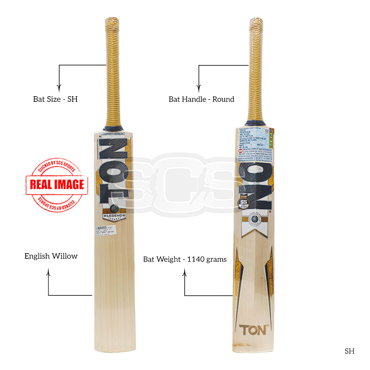 SS Ton Legend English Willow Cricket Bat