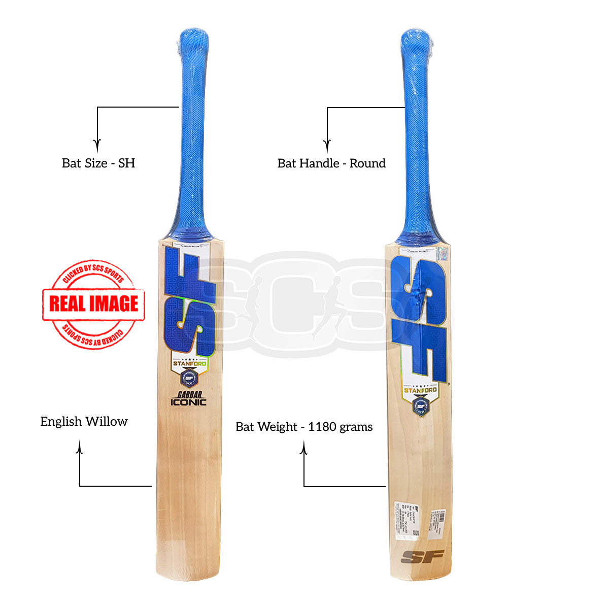 SF Gabbar Iconic English Willow Cricket Bat